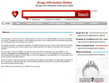 Tablet Screenshot of drugster.info